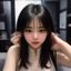 iPhone用户阿琳头像，女性用户，笑容自然